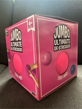 RMS (Crazy Fun) Jumbo De Stresser Ball Squeezy NIB